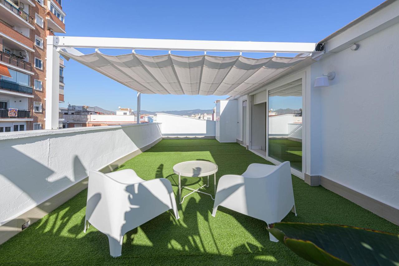Wintowinrentals Exclusivo Atico Cerca De La Playa. مالقة المظهر الخارجي الصورة